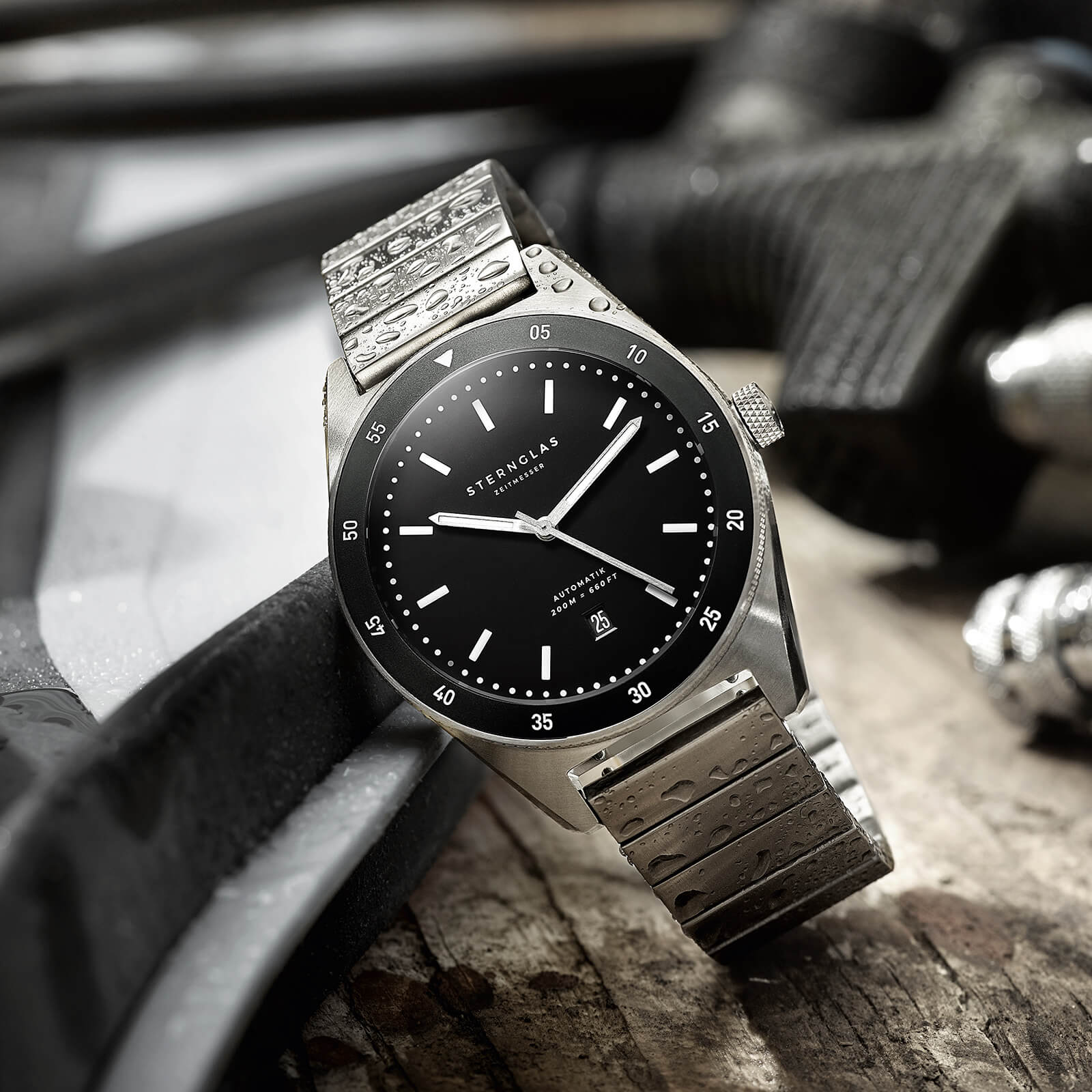 Marus schwarz / Blockarmband - Image 4