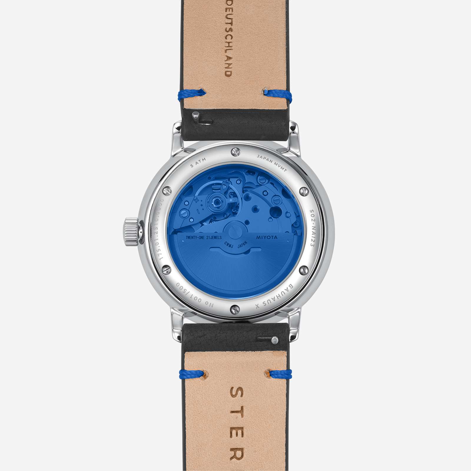 Naos Automatik Edition Bauhaus X blau - Image 10