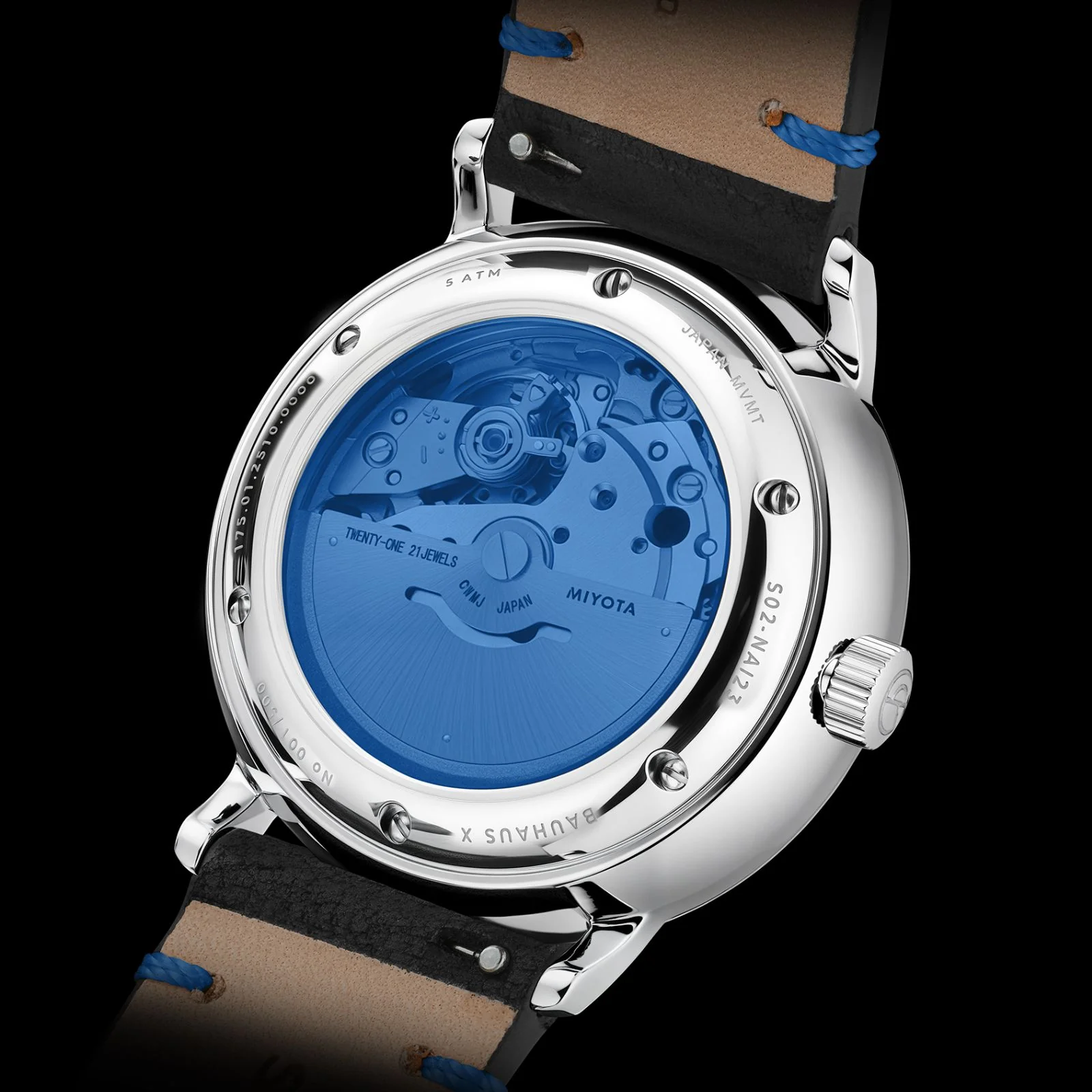 Naos Automatik Edition Bauhaus X blau - Image 5