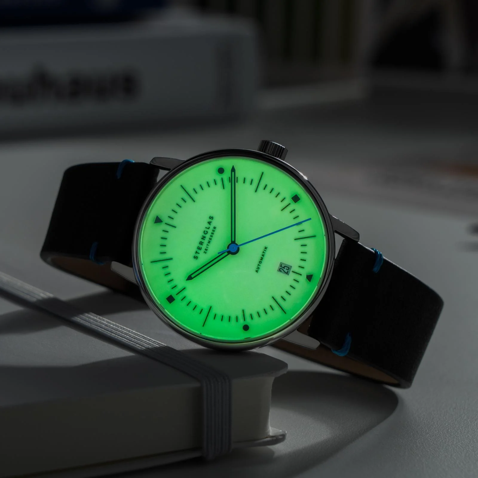 Naos Automatik Edition Bauhaus X blau - Image 6