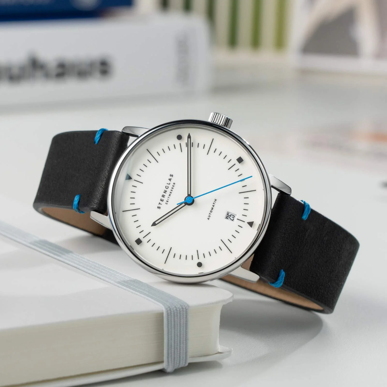 Naos Automatik Edition Bauhaus X blau - Image 7