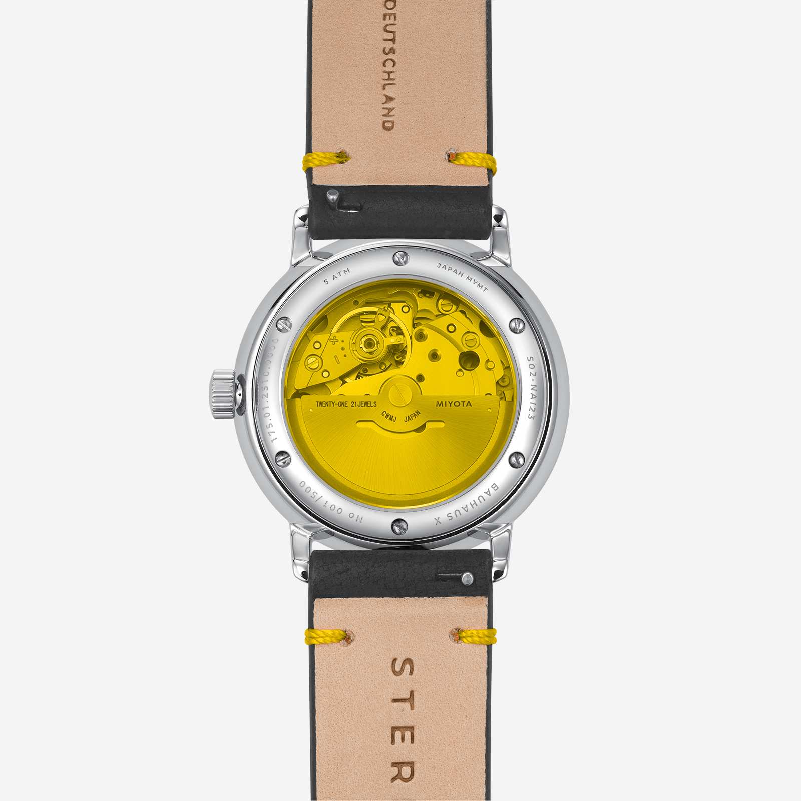 Naos Automatik Edition Bauhaus X gelb - Image 10