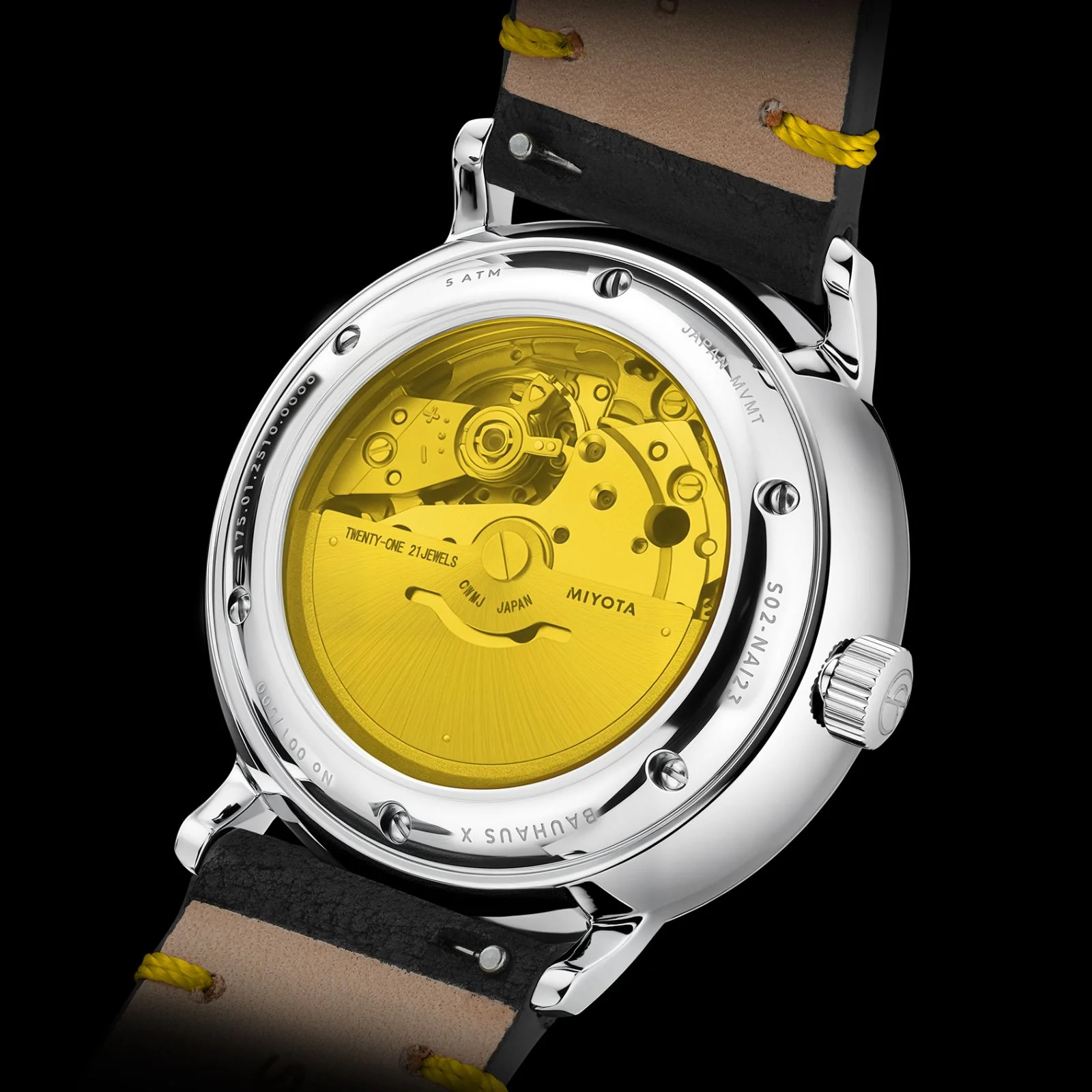 Naos Automatik Edition Bauhaus X gelb - Image 5