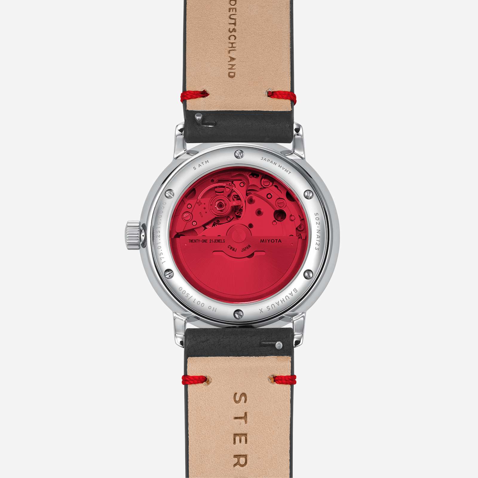 Naos Automatik Edition Bauhaus X rot - Image 10