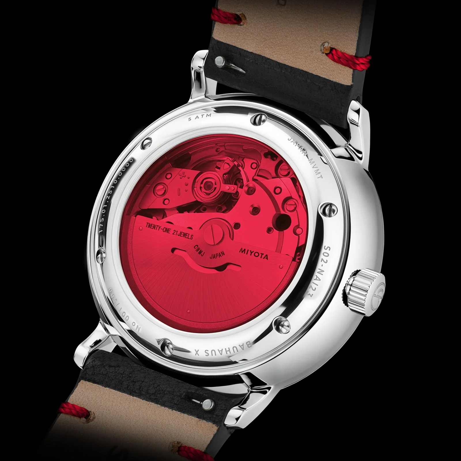 Naos Automatik Edition Bauhaus X rot - Image 5