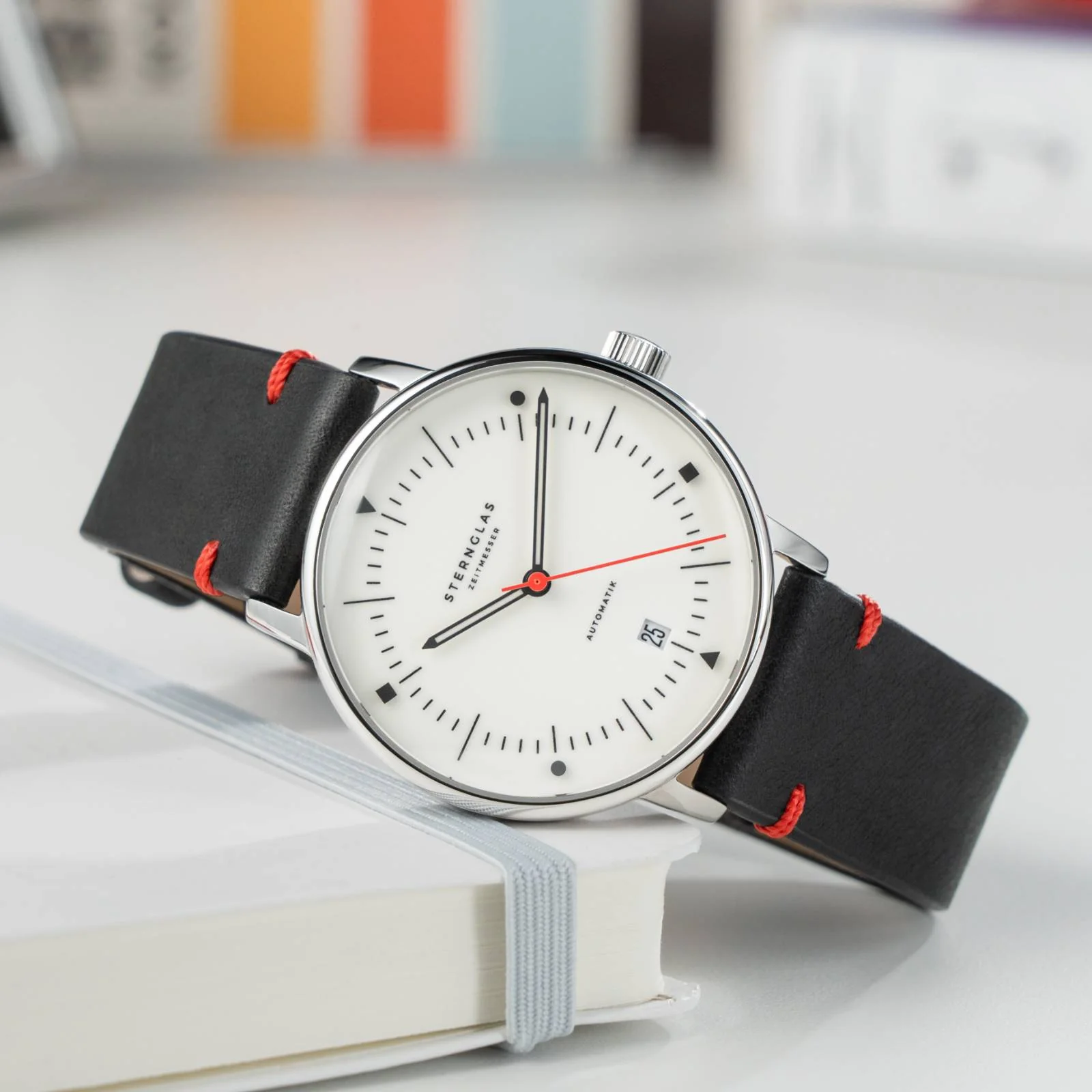 Naos Automatik Edition Bauhaus X rot - Image 6