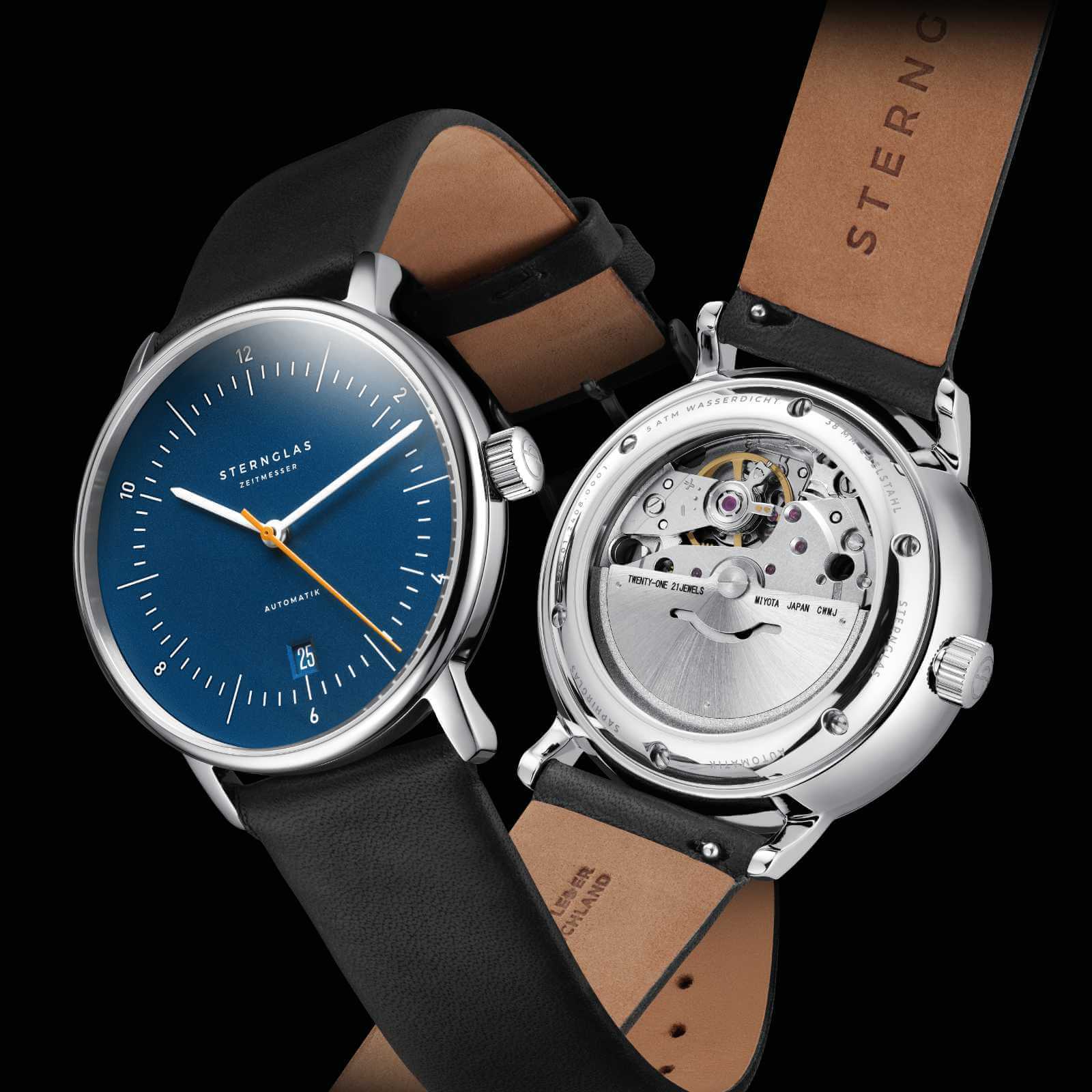 Naos Automatik blau orange - Image 7