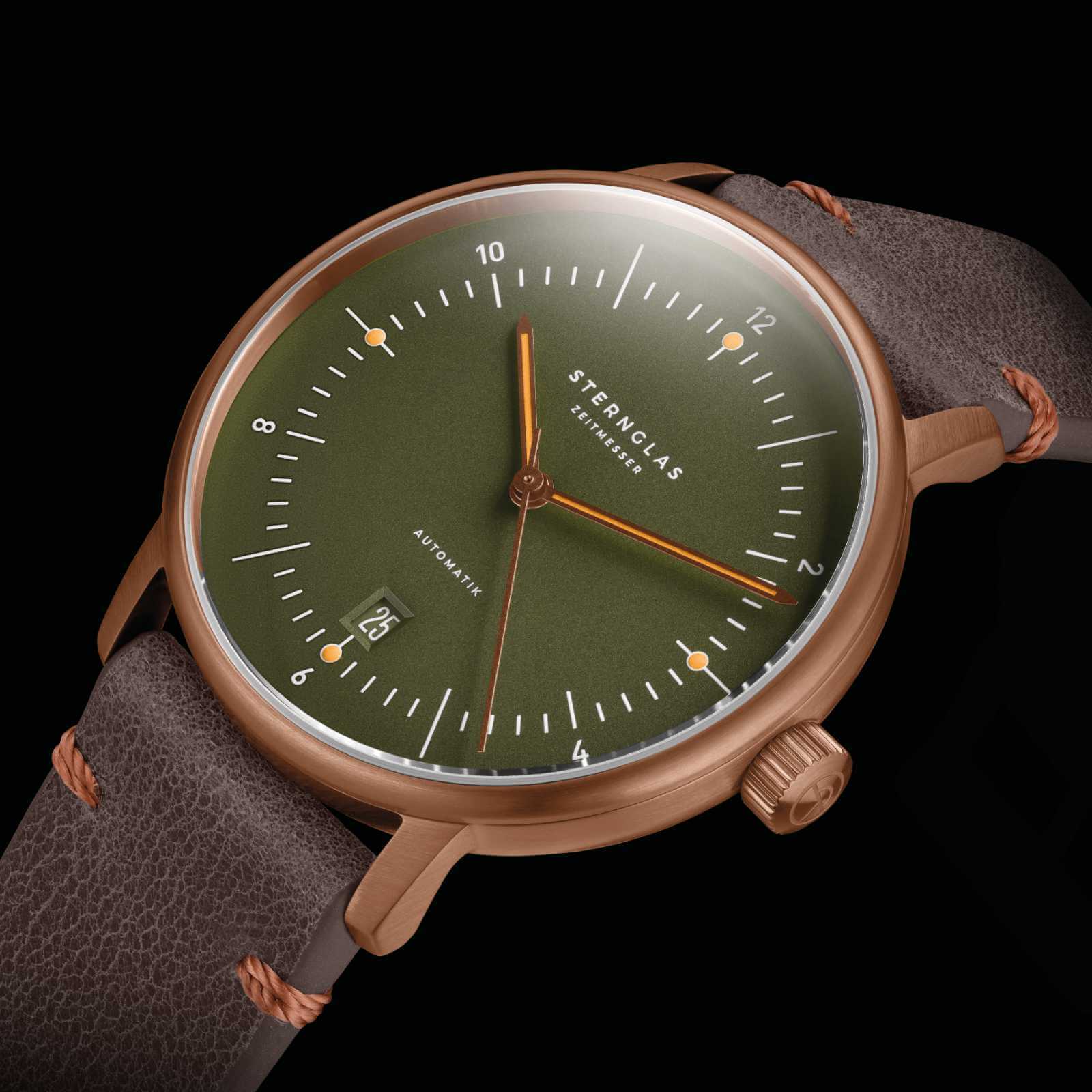 Naos Automatik dunkelgrün bronze - Image 6