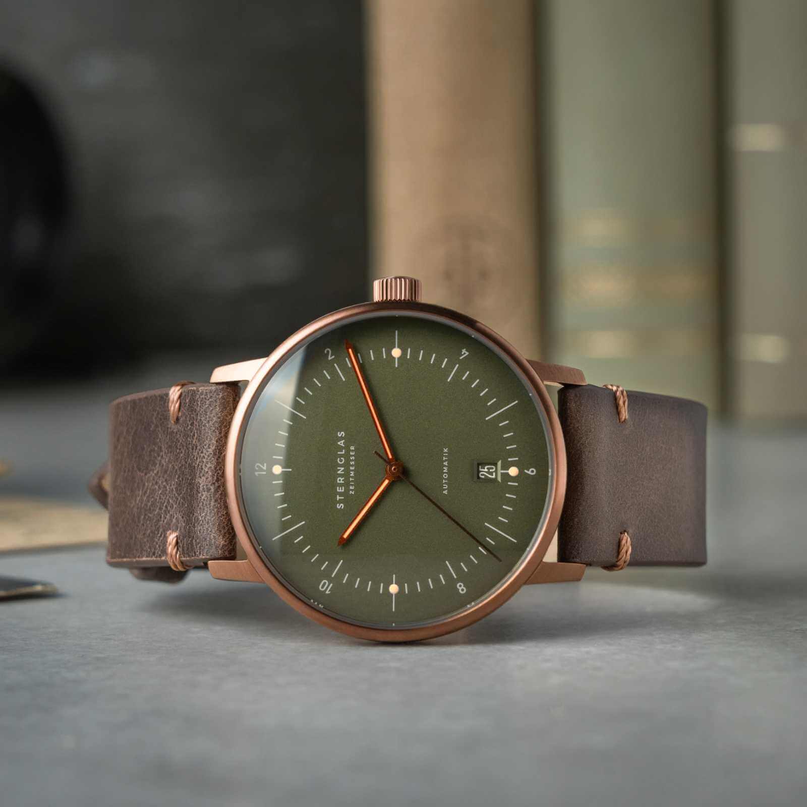 Naos Automatik dunkelgrün bronze - Image 9