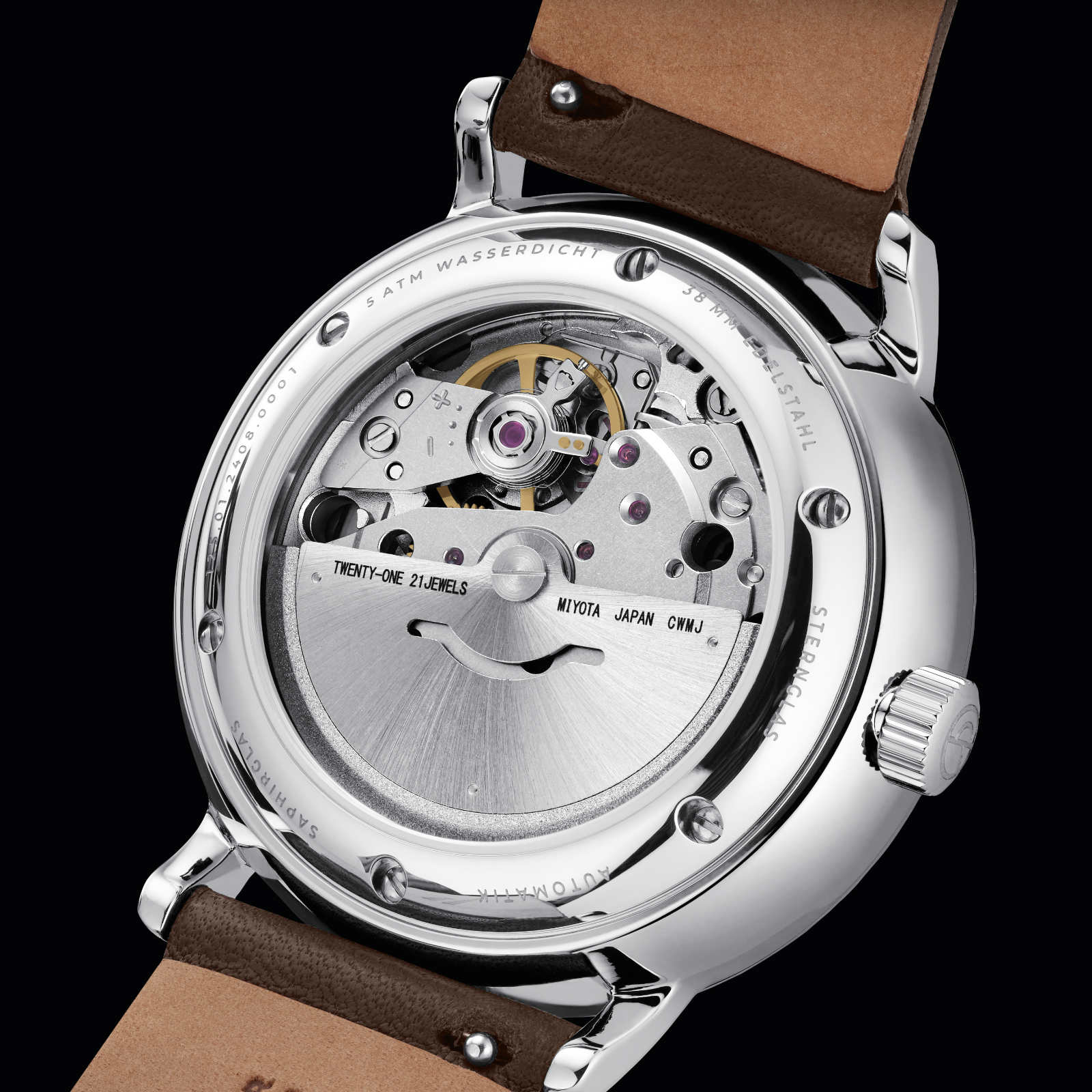 Naos Automatik weiß silber - Image 6