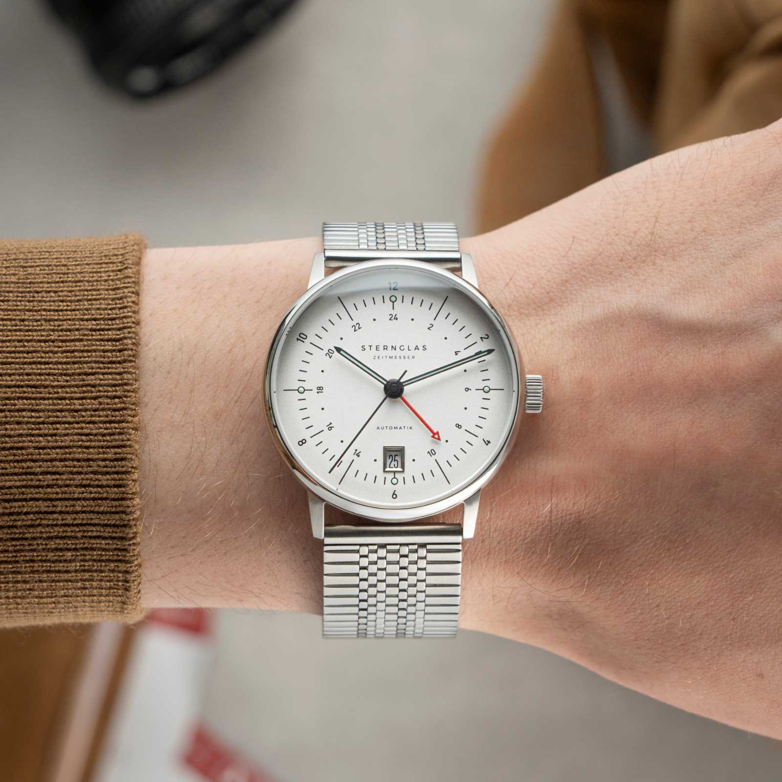 Naos Pro GMT Automatik silber - Image 10