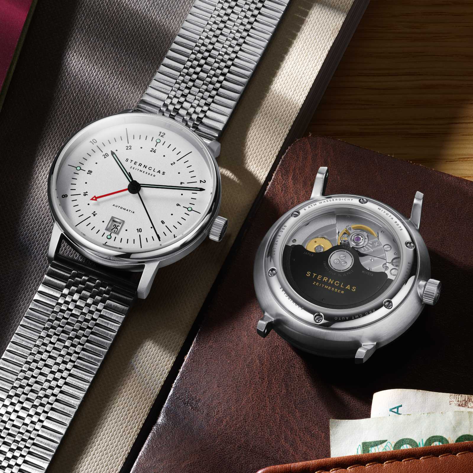 Naos Pro GMT Automatik silber - Image 6