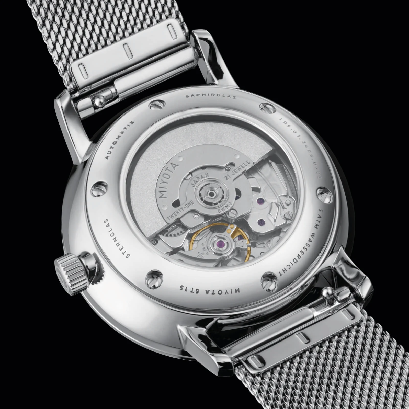 Naos XS Automatik silber - Image 4