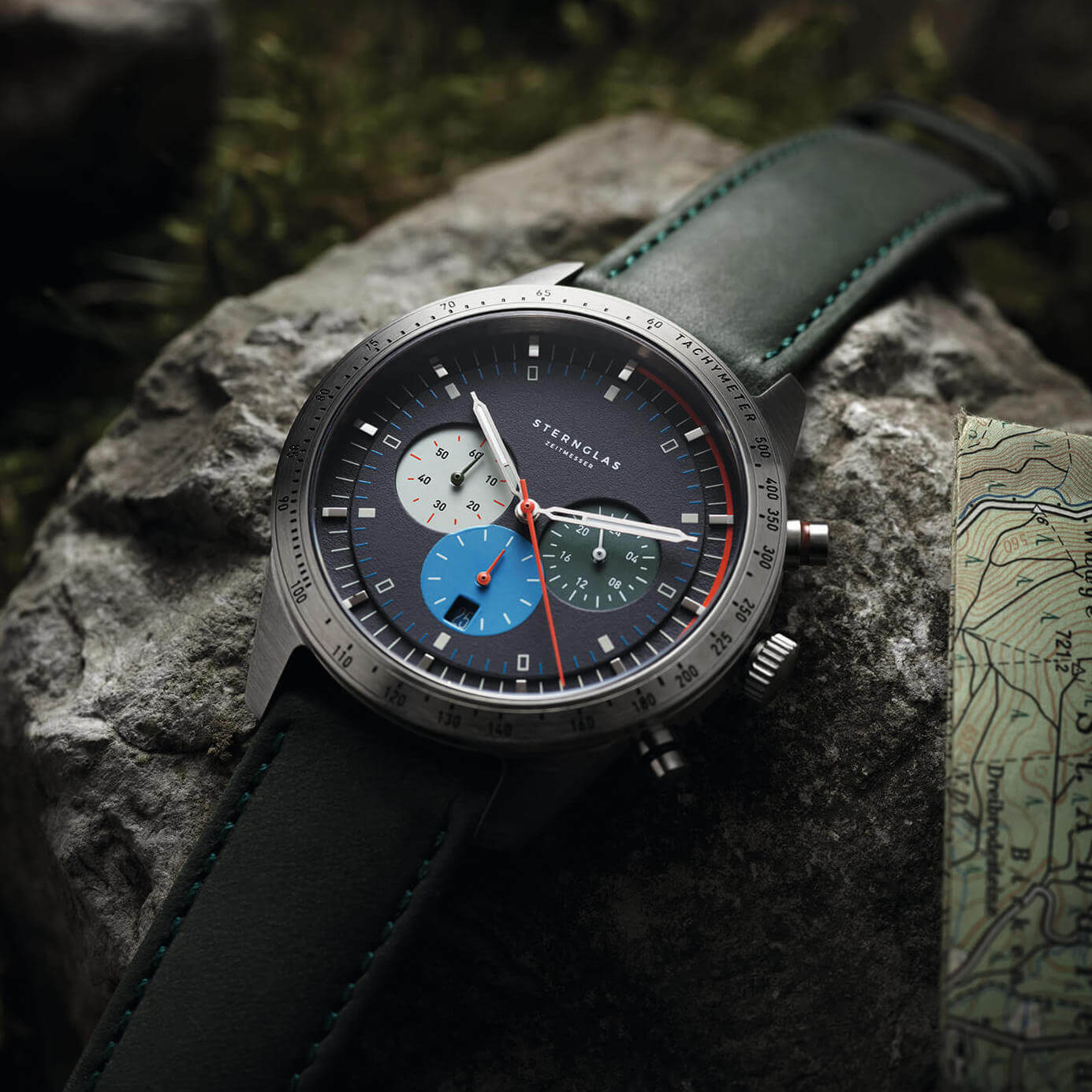 Tachymeter blau / Modena grün - Image 6