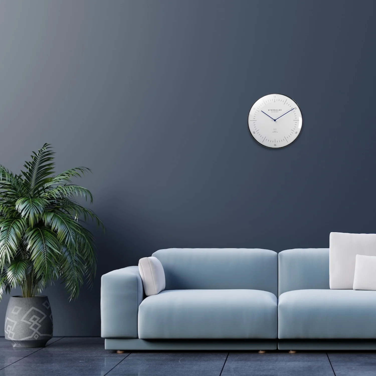 Wanduhr Naos weiß - Image 6